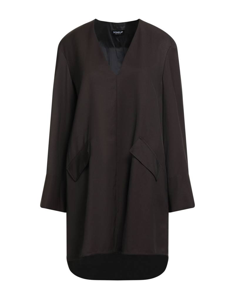DONDUP Mini-kleid Damen Dunkelbraun DONDUP Mini-kleid Damen Dunkelbraun von DONDUP