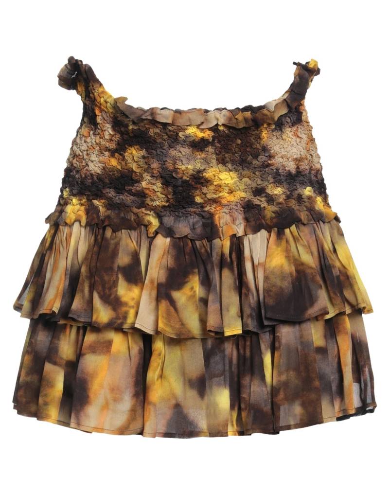 DONDUP Minirock Damen Braun von DONDUP