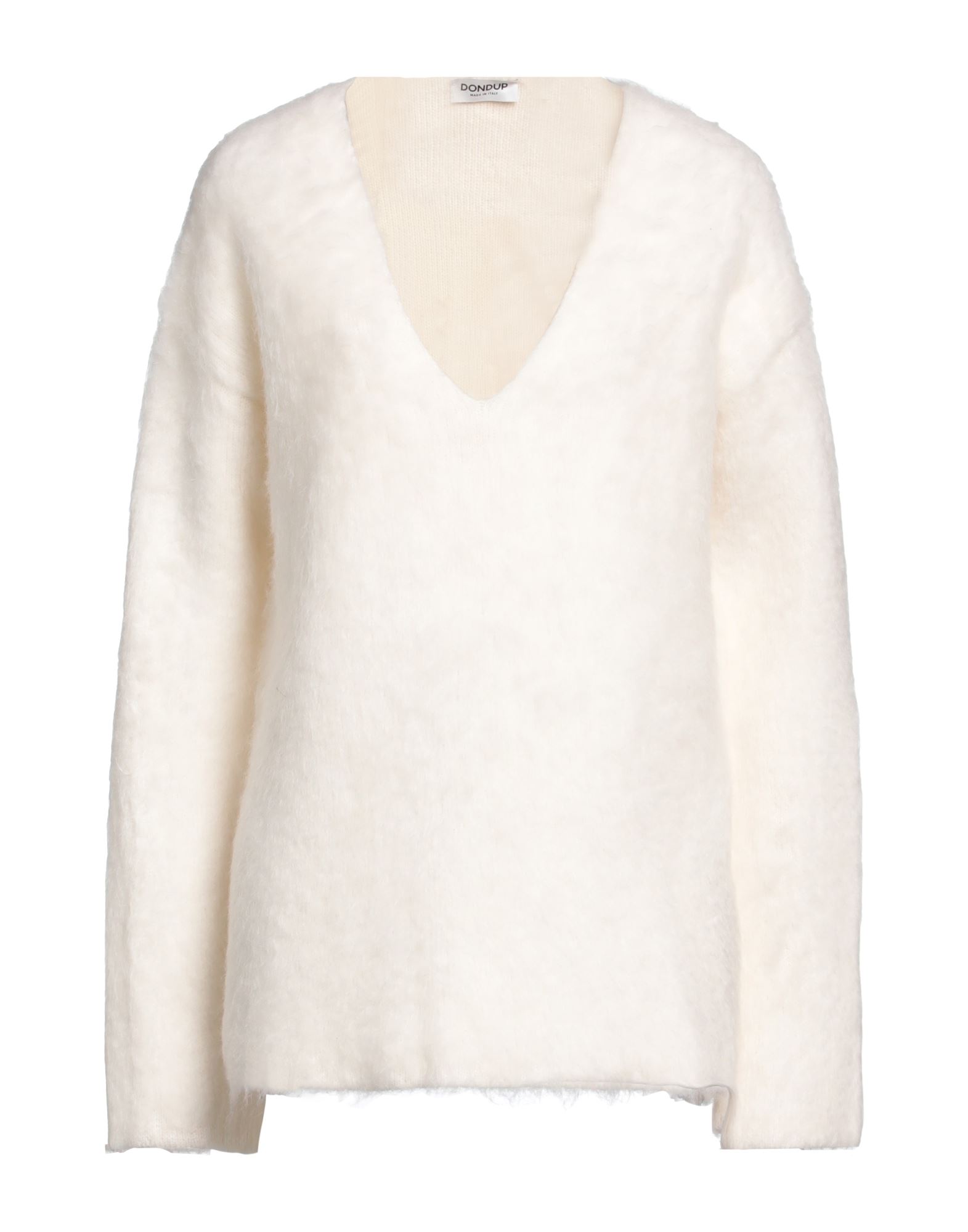 DONDUP Pullover Damen Cremeweiß DONDUP Pullover Damen Cremeweiß von DONDUP