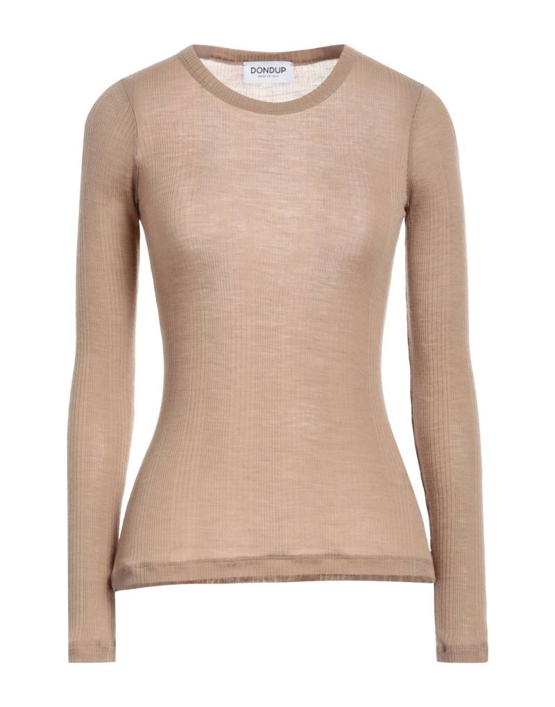 DONDUP Pullover Damen Hellbraun von DONDUP