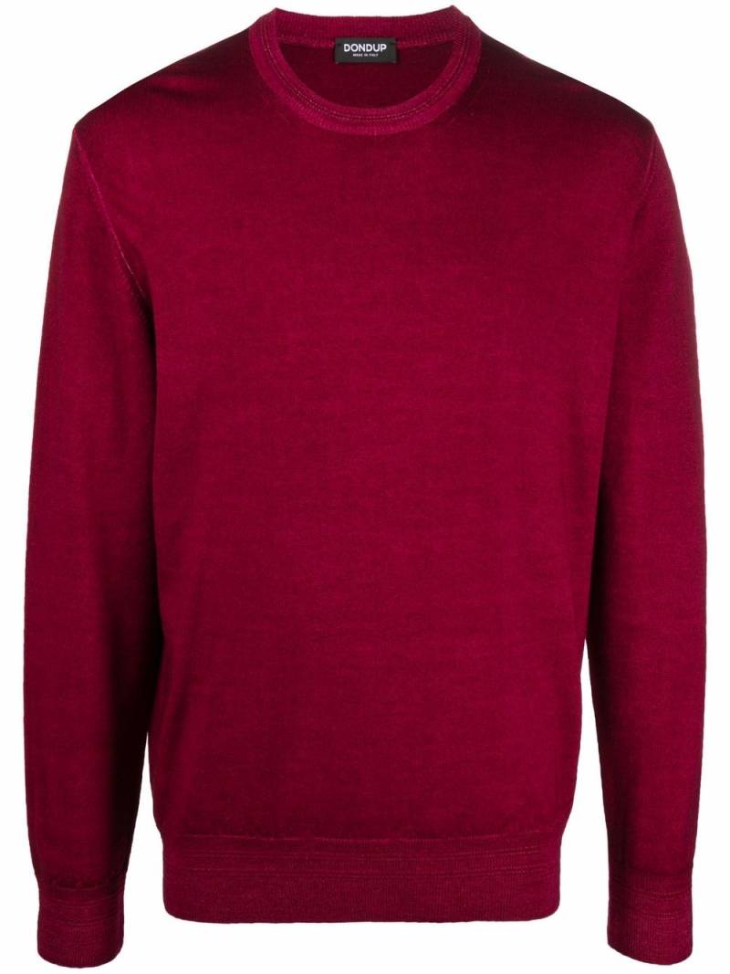 DONDUP Pullover mit Rundhalsausschnitt - Rot von DONDUP