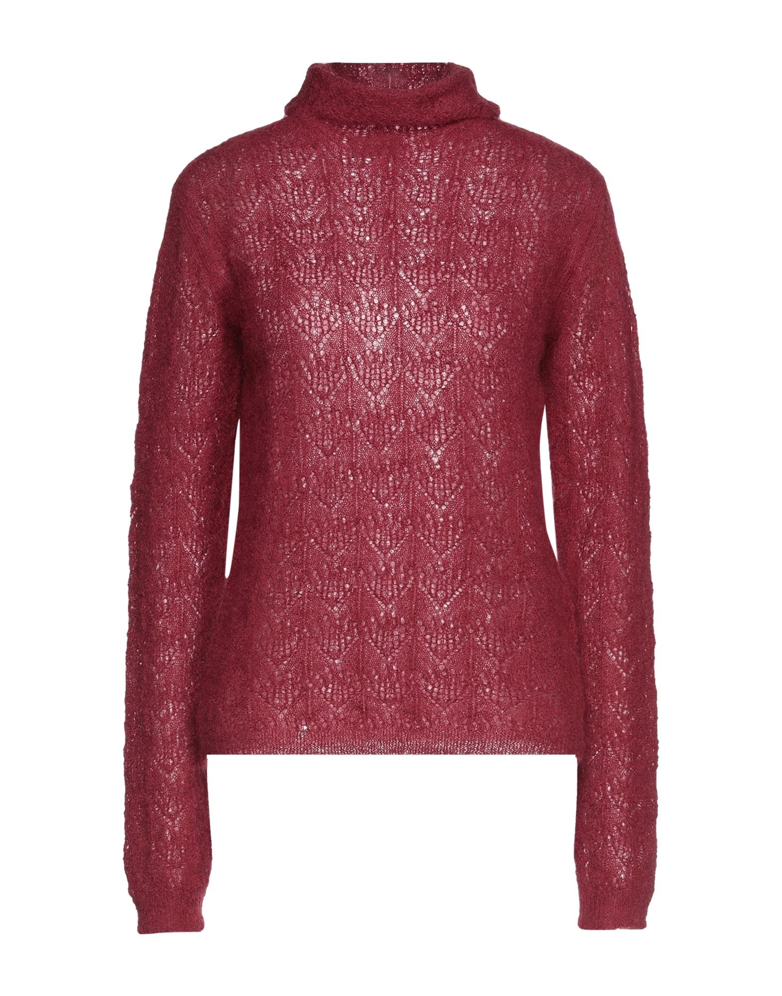 DONDUP Rollkragenpullover Damen Bordeaux von DONDUP