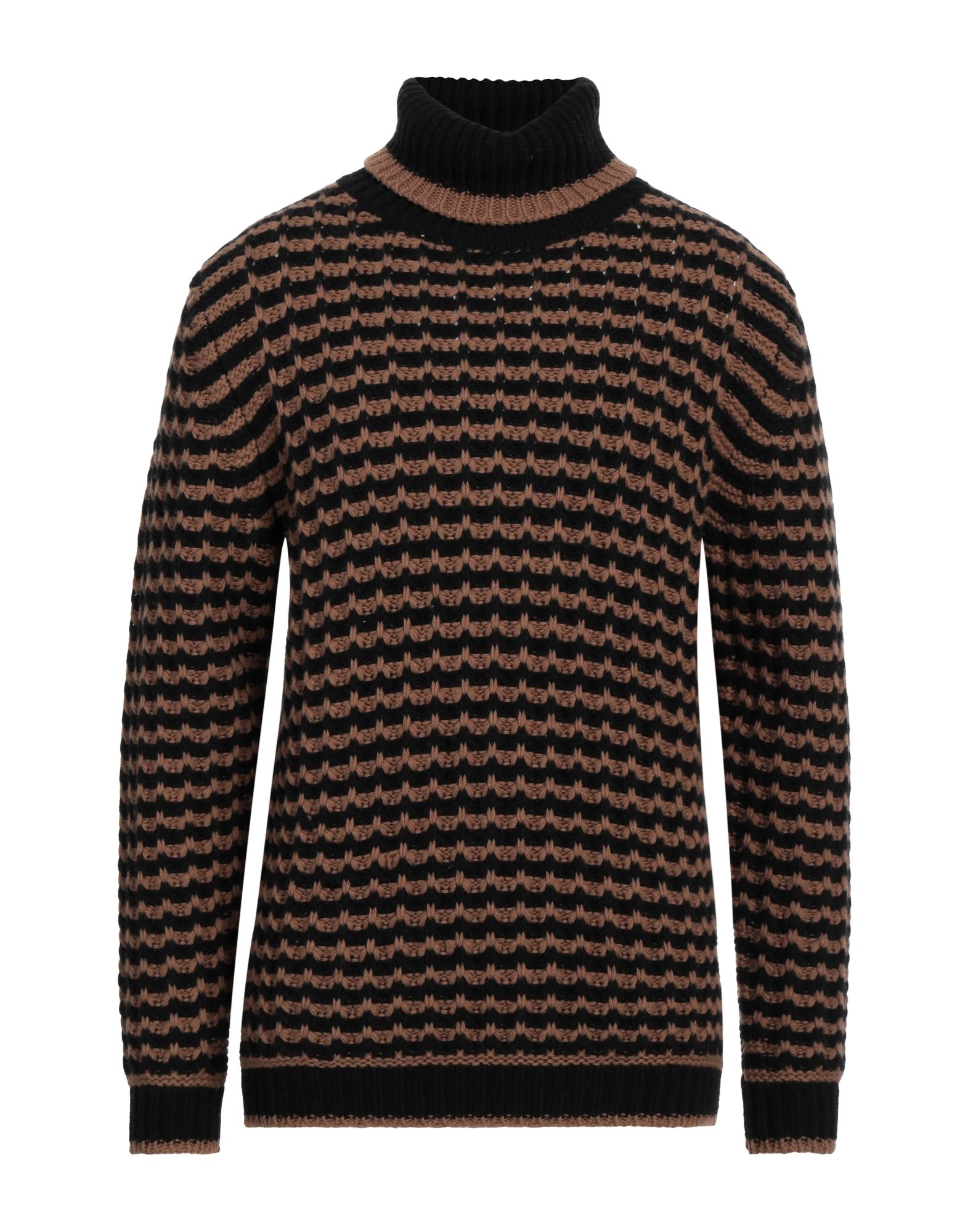 DONDUP Rollkragenpullover Herren Braun von DONDUP