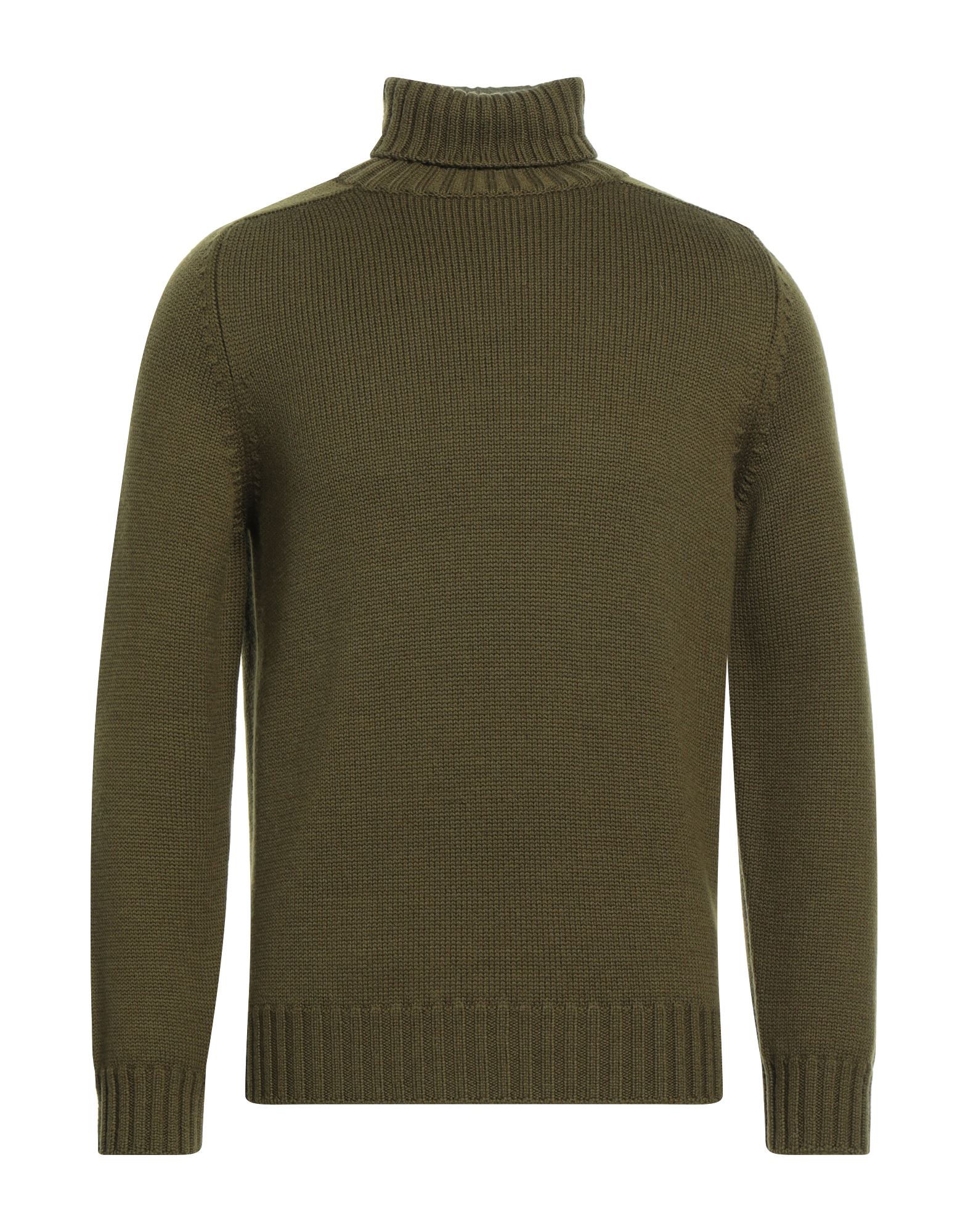 DONDUP Rollkragenpullover Herren Militärgrün von DONDUP