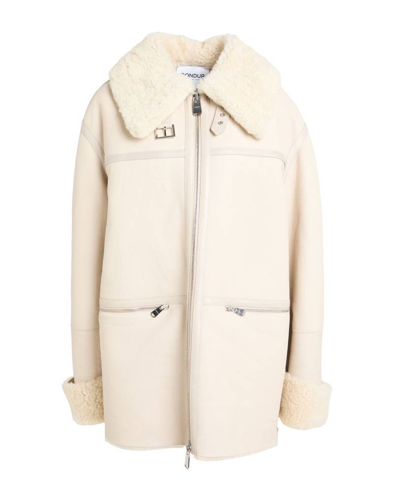 DONDUP Shearling- & Kunstfell Damen Cremeweiß von DONDUP