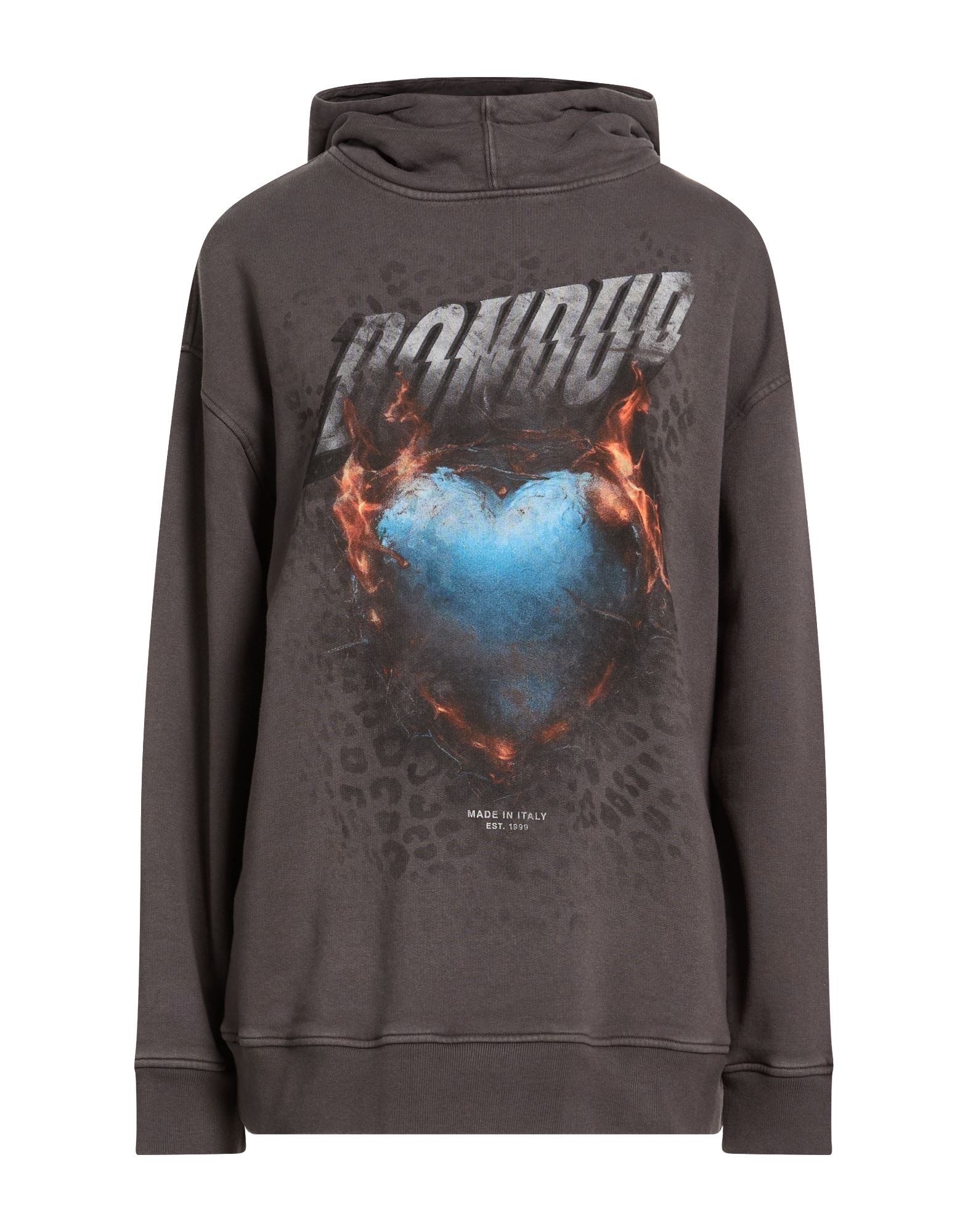 DONDUP Sweatshirt Damen Braungrau von DONDUP