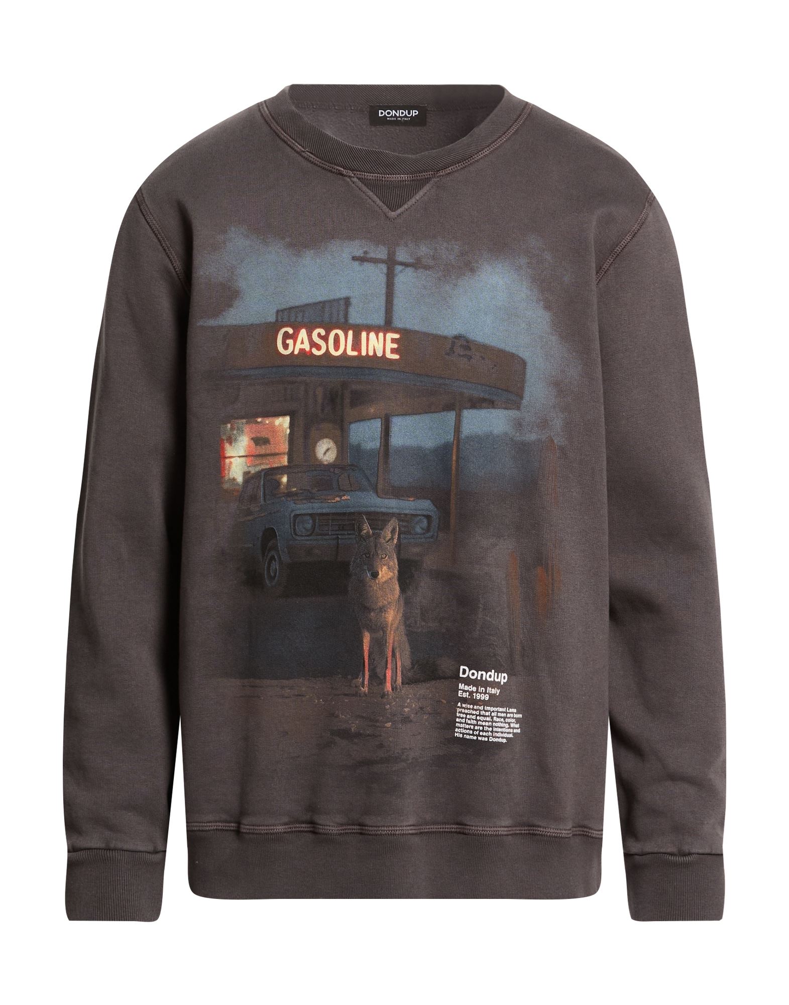 DONDUP Sweatshirt Herren Braungrau von DONDUP