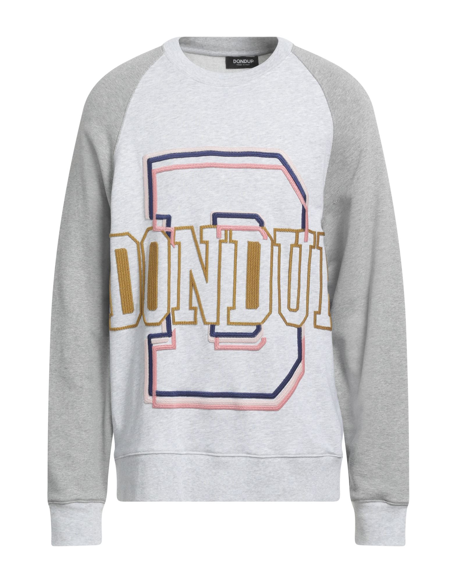 DONDUP Sweatshirt Herren Hellgrau DONDUP Sweatshirt Herren Hellgrau von DONDUP