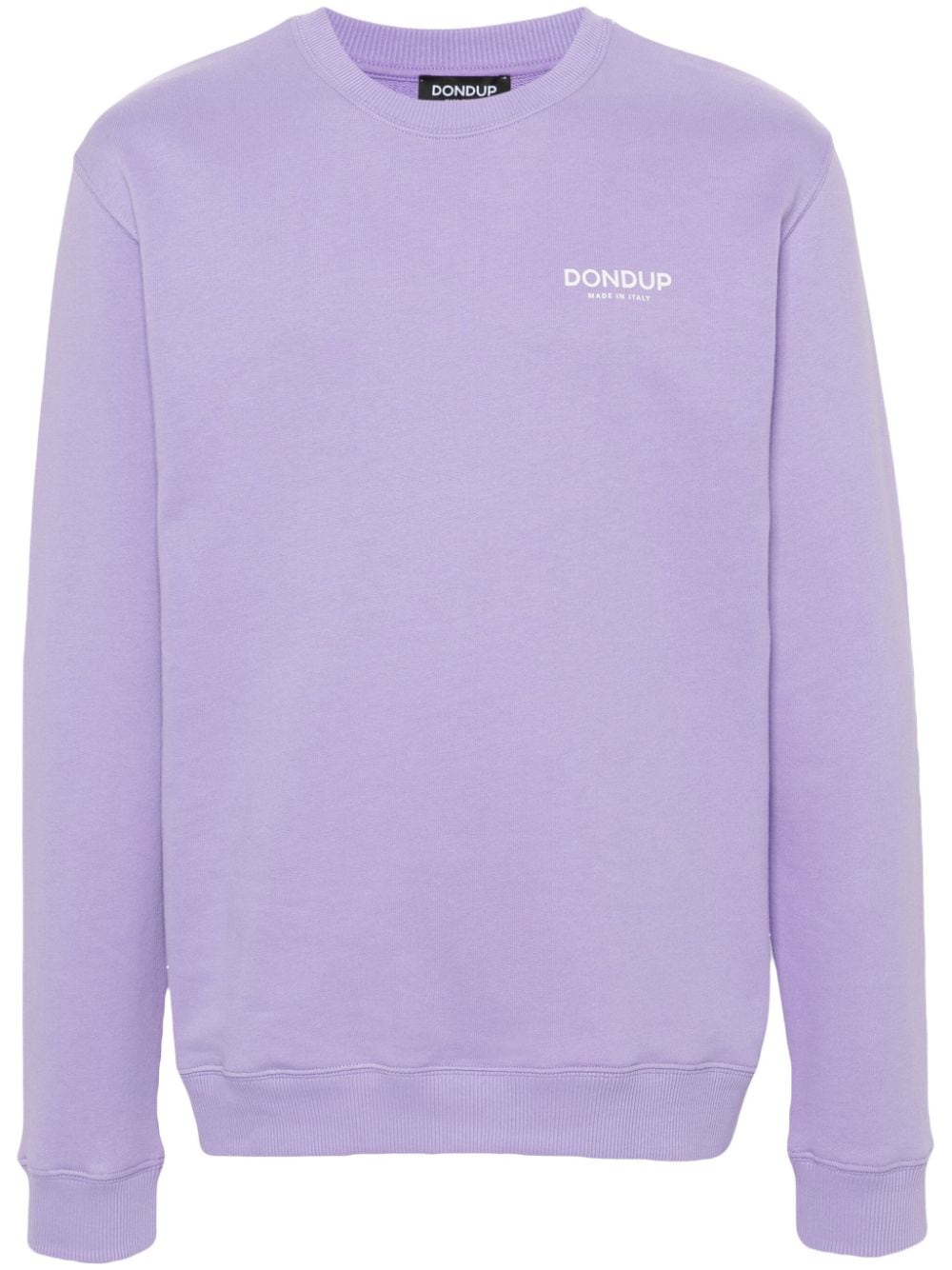 DONDUP Sweatshirt mit Logo-Print - Violett von DONDUP