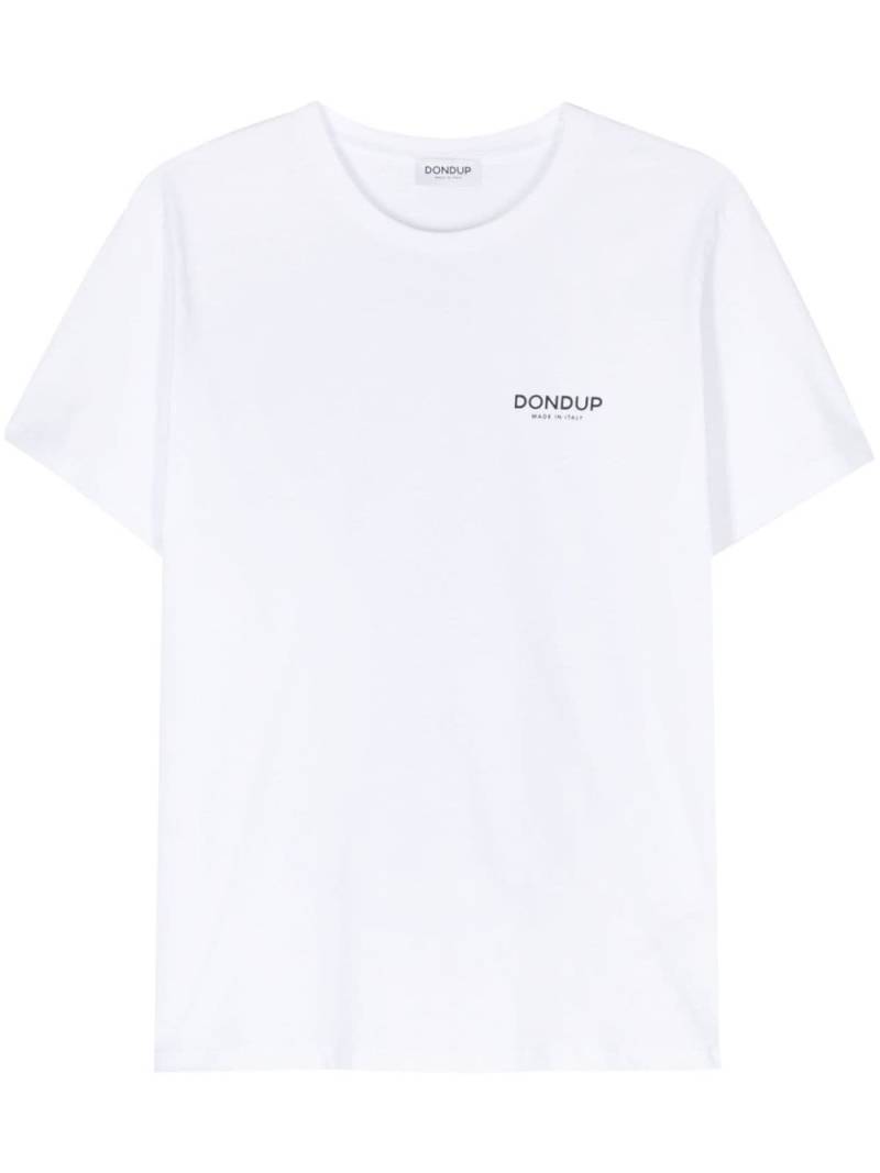 DONDUP T-Shirt mit Logo-Print - Weiß von DONDUP