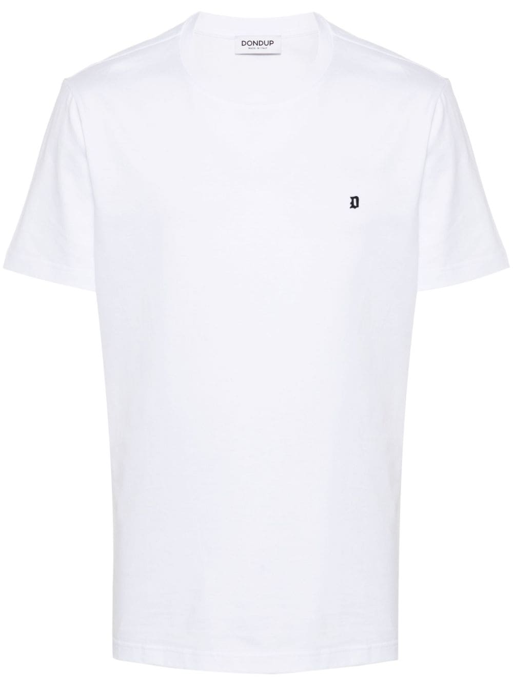 DONDUP T-Shirt mit Logo-Stickerei - Weiß von DONDUP