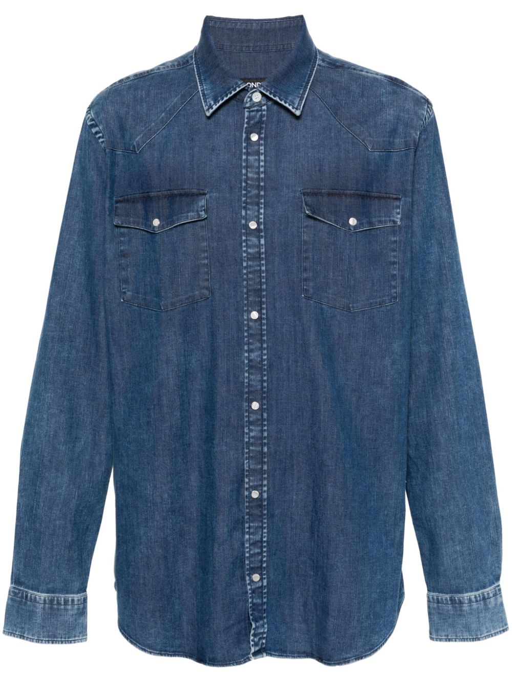 DONDUP Jeanshemd im Western-Look - Blau von DONDUP