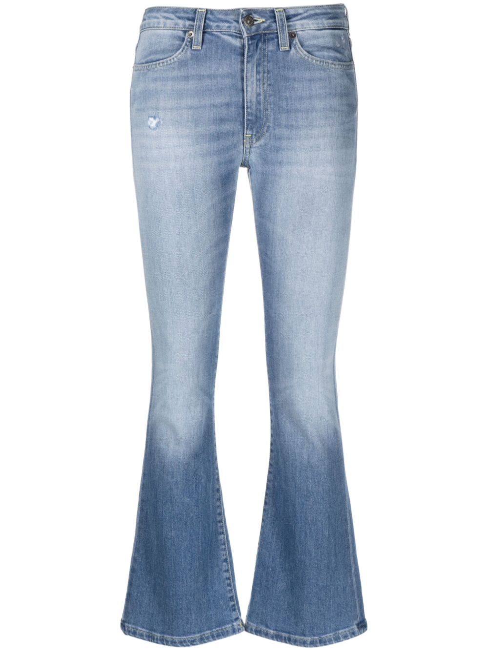 DONDUP Ausgestellte Jeans in Distressed-Wirkung - Blau von DONDUP
