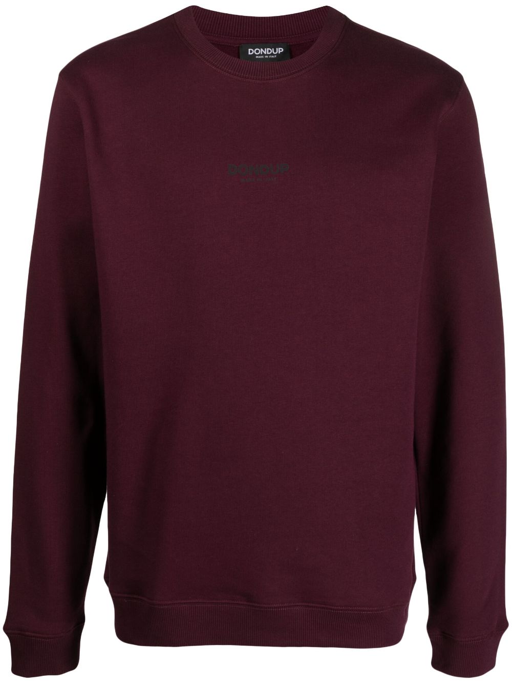 DONDUP Sweatshirt mit Logo-Print - Rot von DONDUP