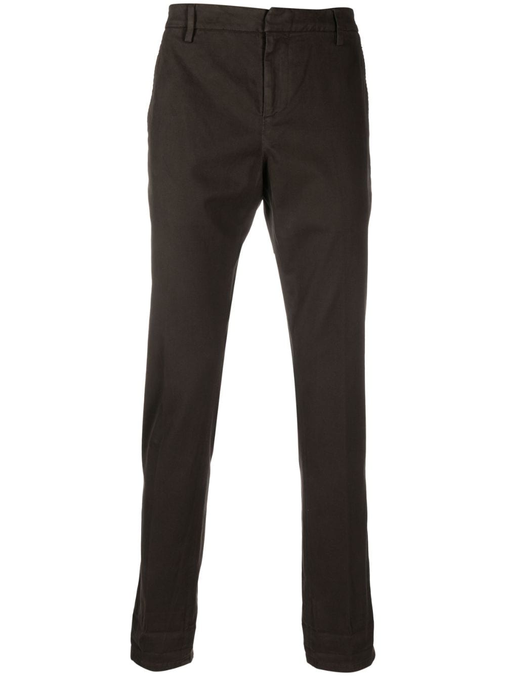 DONDUP Halbhohe Skinny-Hose - Braun von DONDUP