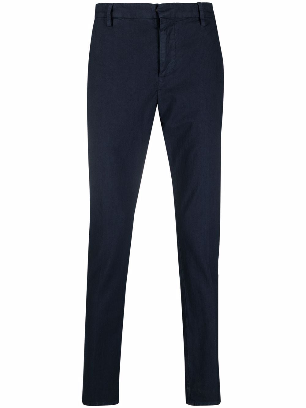 DONDUP Halbhohe Straight-Leg-Chino - Blau von DONDUP