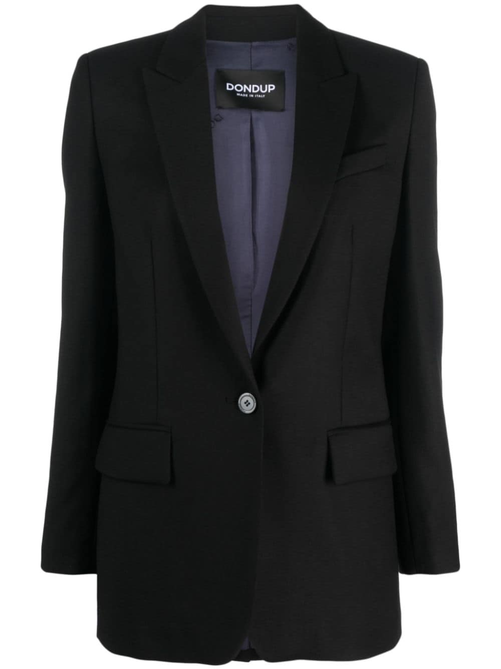 DONDUP Einreihiger Blazer - Schwarz von DONDUP