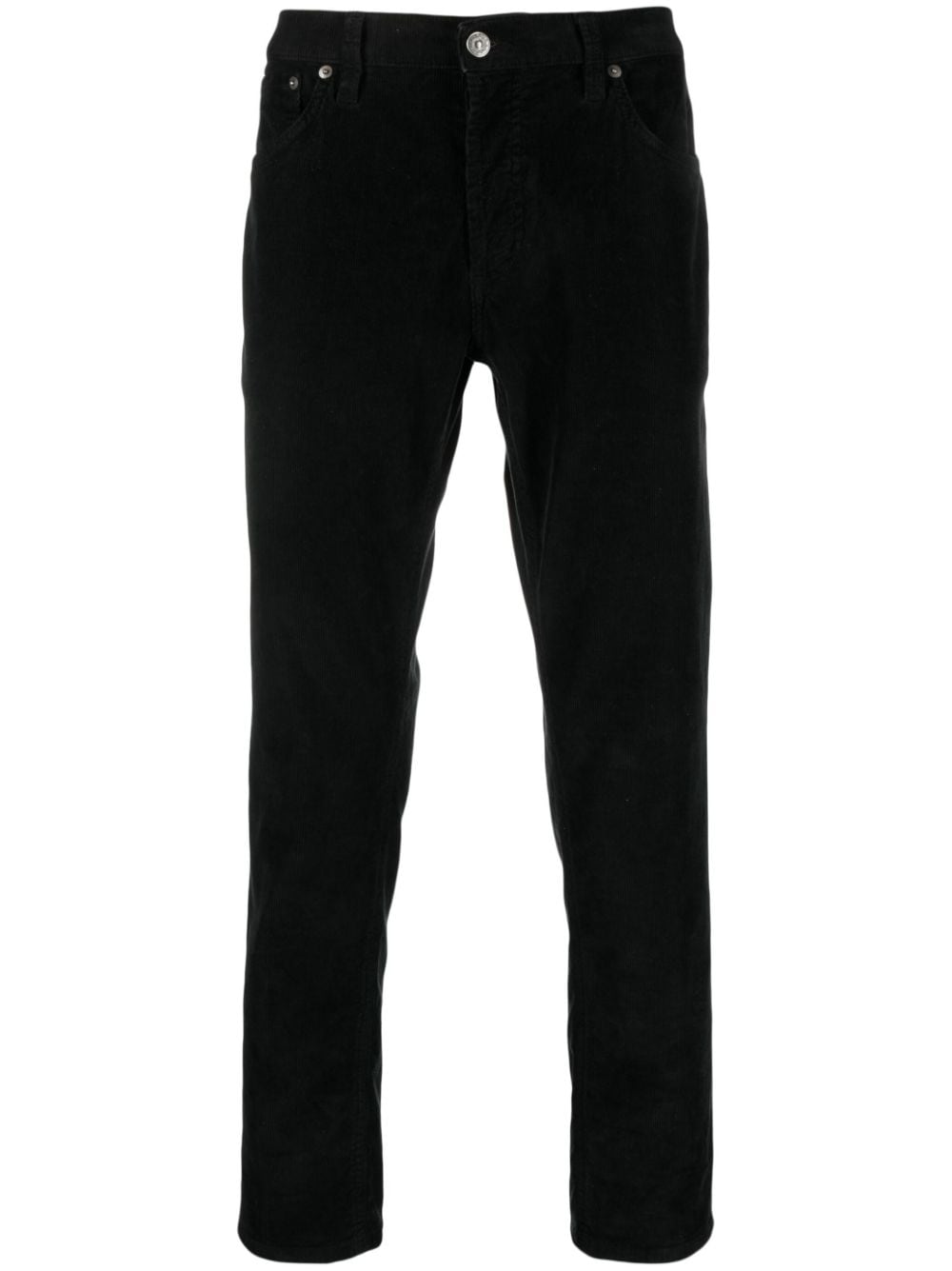 DONDUP Cordhose mit geradem Bein - Schwarz von DONDUP