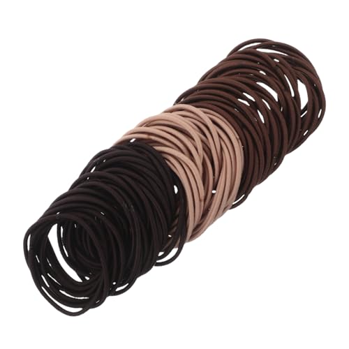 DONFAMDS 100stücke Nahtlose Mini Haargummis Für Mädchen Elastische Haarbänder Für Zöpfe Schonend Für Haare Für Unterwegs Leicht Und Praktisch Inklusive Und Weiteren Farben von DONFAMDS