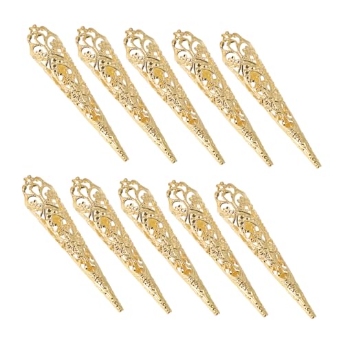 DONFAMDS 10stücke Teiliges Set Aus Dekorativen Klauen-nagelringen Cosplay-fingernägel Für Halloween Und Kostümpartys Fingertip-dekoration Für Frauen Und Mädchen von DONFAMDS