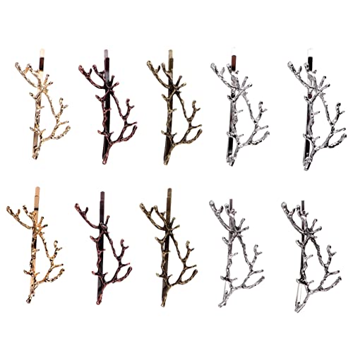 DONFAMDS 10stücke Geweih Zweig Haarnadeln Mode Mädchen Haar Clips Accessoires Für Alltag Und Partyfrisuren DONFAMDS 10stücke Geweih Zweig Haarnadeln Mode Mädchen Haar Clips Accessoires Für Alltag Und Partyfrisuren von DONFAMDS