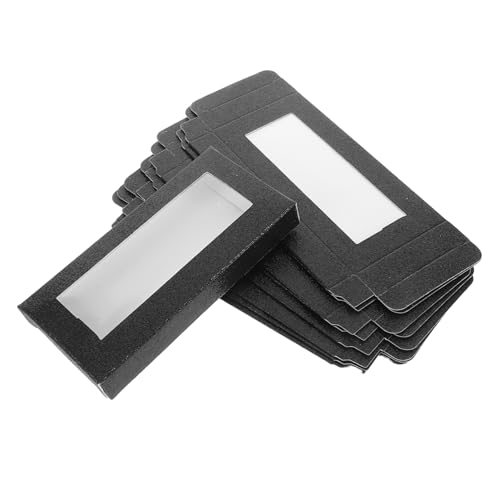 DONFAMDS 10stücke Wimpernbox Aus Pappe Zum Reisen Aufbewahrungsbox Für Künstliche Wimpern Tragbarer Organizer Für Wimpern Kompakt Und Schützend Für Falsche von DONFAMDS