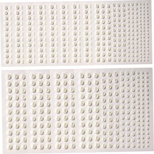 DONFAMDS 12blätter Perlenaufkleber Für Haar Gesicht Make-up Augen Und Nägel Selbstklebende Edelsteine Für Frauen Und Mädchen von DONFAMDS