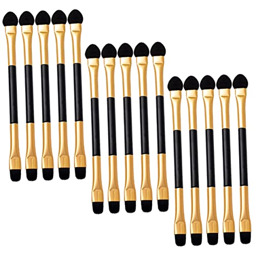 DONFAMDS 15stücke Lidschattenpinsel Für Auge Mit Doppelseitigen Applikatoren Für Make-up Lidschatten Und Andere Anwendungsbereiche von DONFAMDS