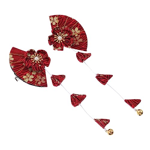 DONFAMDS 1Paar Fans Form Haarspange mit Quaste Eleganter Haarschmuck für Damen für Hochzeiten Festivals Langlebigen Materialien Gefertigt DONFAMDS 1Paar Fans Form Haarspange mit Quaste Eleganter Haarschmuck für Damen für Hochzeiten Festivals Langlebigen Materialien Gefertigt von DONFAMDS