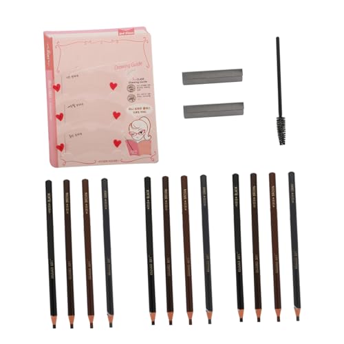 DONFAMDS Augenbrauenstift Für Frauen Mit Schminkstiften Für Augenbrauenzeichnung Hochwertige Bleistifte Für Mühelose Natürliche Augenbrauen von DONFAMDS