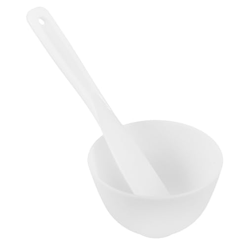 DONFAMDS 1Satz DIY Silikon Maskenschüssel Set Teiliges Werkzeugset mit Gesichtsmaske Spatel und Schale für Hautpflege Wiederverwendbar für Hauttypen von DONFAMDS