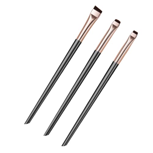 DONFAMDS 1Satz Eyeliner Pinsel Lidschattenpinsel Abgewinkelte Augenpinsel für Präzises Makeup Design für Zuhause oder Profis Kosmetikwerkzeug von DONFAMDS