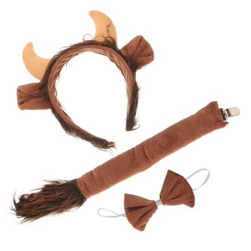 DONFAMDS 1Satz Kuhohren Stirnband für Süßes Cosplay Party Kostüm mit Fliege und Geburtstagsfeiern und Festliche Anlässe Spielerisches Design für Besonderen Spaß DONFAMDS 1Satz Kuhohren Stirnband für Süßes Cosplay Party Kostüm mit Fliege und Geburtstagsfeiern und Festliche Anlässe Spielerisches Design für Besonderen Spaß von DONFAMDS