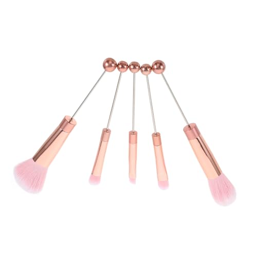 DONFAMDS 1satz Teiliges Make-up Pinselset Für Diy Kosmetikpinsel Goldenen Metallgriffen Lidschatten Blush Und Puderbürste Leicht Und Tragbar Für Täglichen Gebrauch von DONFAMDS