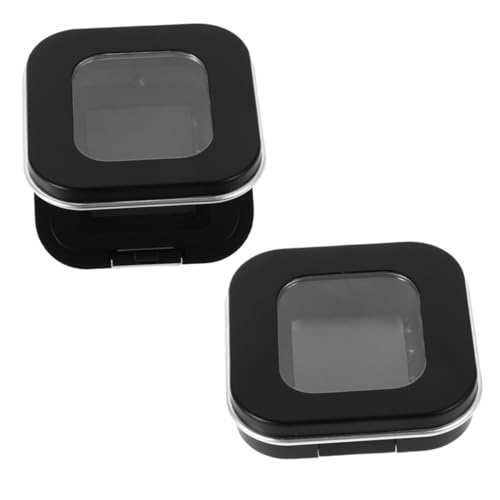 DONFAMDS 2stücke Leere Magnetische Makeup-puderbehälter Nachfüllbare Kosmetikbox Für Lose Puder Tragbare Lidschatten Und Highlighter-dosen Für Reisen von DONFAMDS