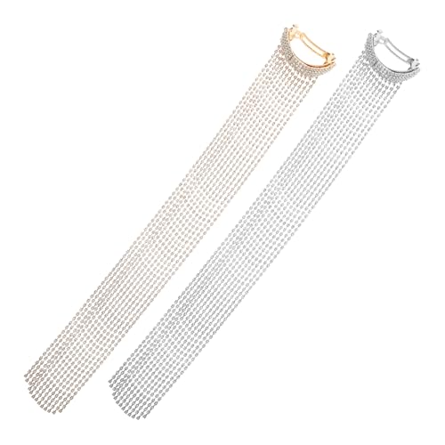 DONFAMDS Luxuriöse Strass Pferdeschwanz-clips Haarkrallen Für Frauen Hochzeit Haar-accessoires Koreanischen Styling Dekorativ von DONFAMDS