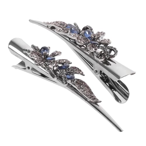 DONFAMDS 2stücke Strass-haarspangen Metall-haarnadeln Mit Krokodilklemme Haarschmuck Für Damen Geeignet Für Hochzeiten Partys Und Alltag DONFAMDS 2stücke Strass-haarspangen Metall-haarnadeln Mit Krokodilklemme Haarschmuck Für Damen Geeignet Für Hochzeiten Partys Und Alltag von DONFAMDS