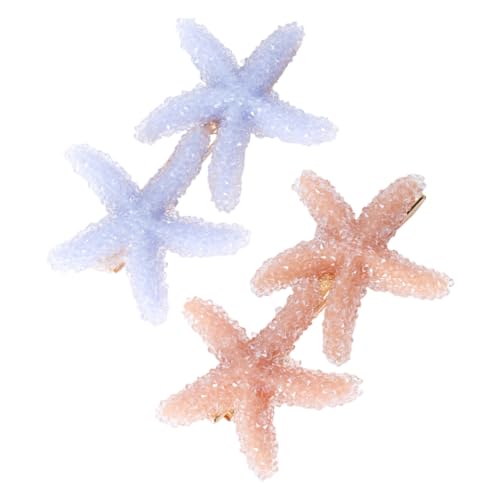 DONFAMDS 2 Stück Stylische Haarklammer Candy farben Seestern Haarspangen Mädchen Haarclips Modisch Langlebig Geeignet für Party Alltag Geschenkideen DONFAMDS 2 Stück Stylische Haarklammer Candy farben Seestern Haarspangen Mädchen Haarclips Modisch Langlebig Geeignet für Party Alltag Geschenkideen von DONFAMDS