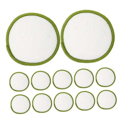 DONFAMDS 20 Stück Make Up Entferner Pads Make Up Schwamm Nagellackentferner Pads Wiederverwendbarer Make Up Entferner Wiederverwendbare Gesichtspads Wiederverwendbare Make Up Pads von DONFAMDS