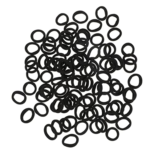 DONFAMDS 200stücke Haarband Für Junge Mädchen Einfache Haargummis Leichte Haarringe Dekorative Kopfbedeckungen Haarschmuck Weicher Und Strapazierfähiger Schlichtes Design Leicht Zu von DONFAMDS