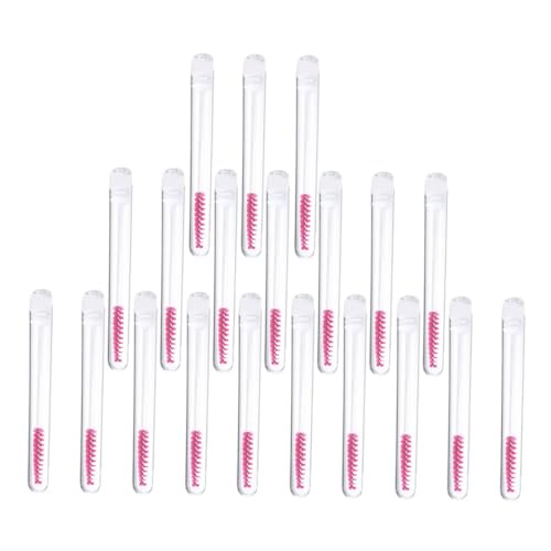 DONFAMDS 20stücke Eyelash Brush Tubes Leere Mascara-röhren Mit Abnehmbaren Bürsten Für Wimpernverlängerungen Und Augenbrauenpflege Make-up-tool von DONFAMDS