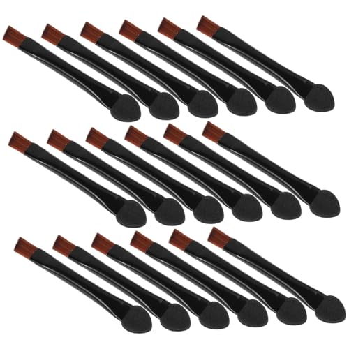 DONFAMDS 20stücke Teiliges Doppelseitiger Augenbrauen Lidschattenpinsel Mit Weichen Borsten Für Augenbrauen-make-up Lidschatten-blending Und Concealer-anwendung Vielseitiges Kosmetik-tool von DONFAMDS