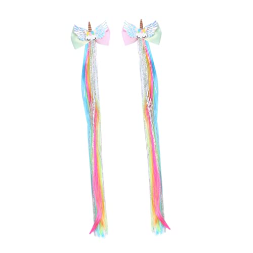 DONFAMDS 2Stücke Teiliges Haarspangen für Gradientfarbene Haarclips für Partys Cosplay und Leicht und Bequem und Kleinkinder DONFAMDS 2Stücke Teiliges Haarspangen für Gradientfarbene Haarclips für Partys Cosplay und Leicht und Bequem und Kleinkinder von DONFAMDS