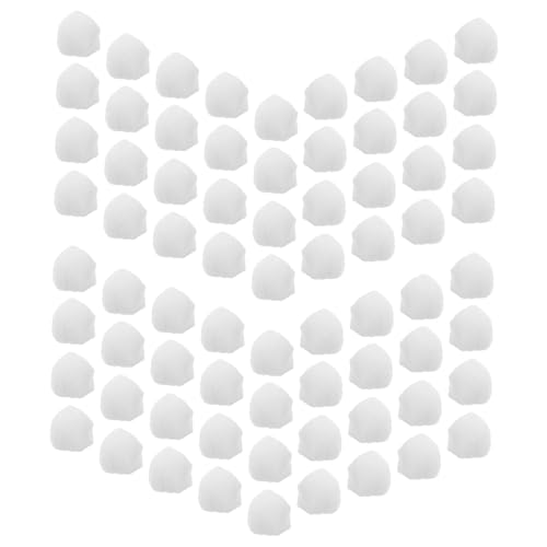 DONFAMDS 2er-pack Saugfähige Wattebäusche Lotion Remover -baumwollpolster Erste-hilfe-wattepads Baumwollgesichtspolizator Pulveranwendung Baumwolle Baumwoll -make -up - Weiß von DONFAMDS