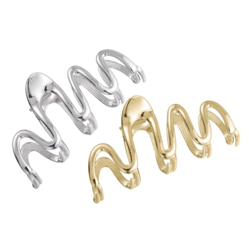 DONFAMDS 2stücke Große Haarklammern Metall Clips Für Frauen Haare Styling Tool Mit Starke Haltekraft Und Schöner Textur Accessoires Für Langes Haar DONFAMDS 2stücke Große Haarklammern Metall Clips Für Frauen Haare Styling Tool Mit Starke Haltekraft Und Schöner Textur Accessoires Für Langes Haar von DONFAMDS