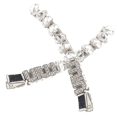 DONFAMDS 2stücke Metall Haarspangen Mit Strass Für Mädchen Haarklammern Für Für Hochzeiten Partys Und Alltag von DONFAMDS