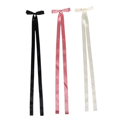 DONFAMDS 3 Stück Teiliges Haarschleifen mit Langen Bändern Haarklammern für Damen Eleganter Haarschmuck für Verschiedene Anlässe und Frisuren DONFAMDS 3 Stück Teiliges Haarschleifen mit Langen Bändern Haarklammern für Damen Eleganter Haarschmuck für Verschiedene Anlässe und Frisuren von DONFAMDS