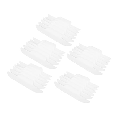 DONFAMDS 30stücke Schweißabsorbierende Kragen-pads Wiederverwendbar-sticker Für Hemdkragen Atmungsaktive Und Selbstklebende Schweißschutzpolster Für Und Damen Ultra-dünn Und Leicht von DONFAMDS