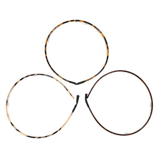 DONFAMDS 3Stücke Stirnbänder aus Acetat Dünne Rutschfeste Haaraccessoires im Schildpatt Design für Sport Dusch oder Freizeitstylings Hautfreundlich und Langlebig DONFAMDS 3Stücke Stirnbänder aus Acetat Dünne Rutschfeste Haaraccessoires im Schildpatt Design für Sport Dusch oder Freizeitstylings Hautfreundlich und Langlebig von DONFAMDS