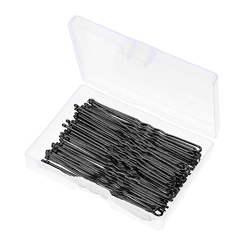 DONFAMDS U-förmige Haarnadeln 3 Stück Vintage Haarspangen Für Damen Metall Haargabeln Rutschfest Für Dutt Styles Mit Aufbewahrungsbox von DONFAMDS